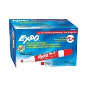DYMO Expo 2 Chisel Marker Red 12 Pack (80002)
