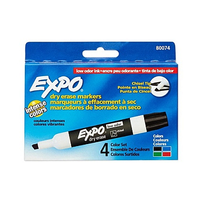 DYMO Expo Low Odor 4 Box Asst Chisel (80074)