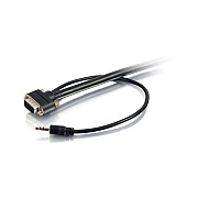 C2G 6ft Vga + 3.5mm Stereo Audio A/v Cable (50225)