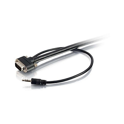 C2G 6ft Vga + 3.5mm Stereo Audio A/v Cable (50225)