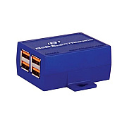 B+B Smartworx 4 Port, Usb 2.0 Industrial Hub (UH104)