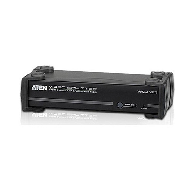 Aten 2port Dvi Dual Link Splitter + Audio/rs2 (VS172)