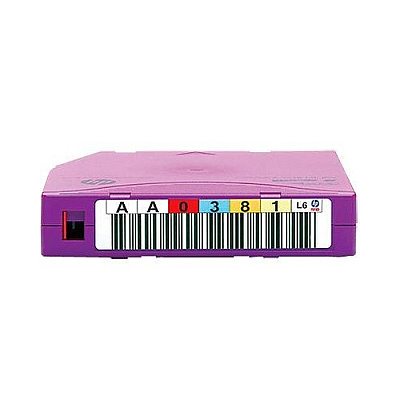 HP Lto6 Mp Rw Cust Labeled No Case 20 Pk (C7976AC)