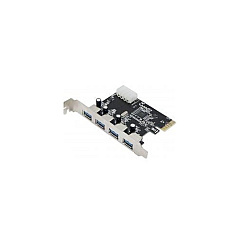 Syba Multimedia Pci-express Usb 3.0 4-port Card, Via Ch (SDPEX20133)