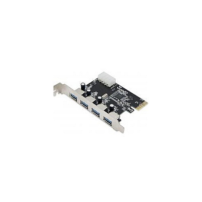 Syba Multimedia Pci-express Usb 3.0 4-port Card, Via Ch (SDPEX20133)