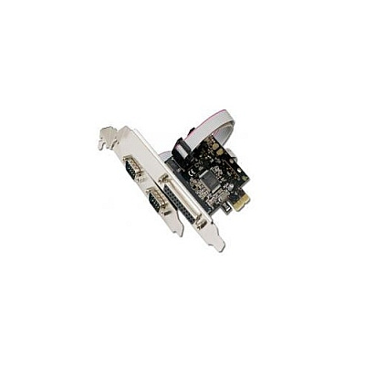 Syba Multimedia Pcie 2x Serial Db9 Port, 1x Parallel Po (SDPEX50030)
