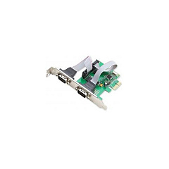 Syba Multimedia Pcie 2x Port Serial Db9 Card, Wch Ch382 (SIPEX15037)