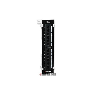 Intellinet Cat5e 12 Port Wall Mount Patch Panel (162470)
