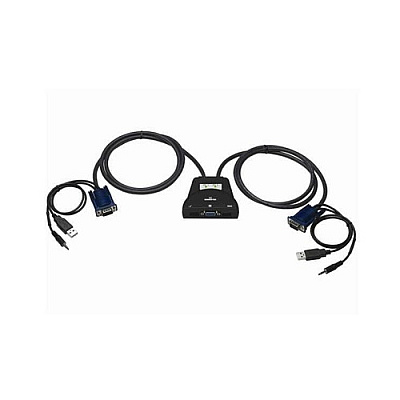 Manhattan - Strategic Manhattan 2-port Mini Kvm Switch (151245)