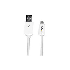 StarTech 1m White 8-pin Lightning To Usb Cable (USBLT1MW)