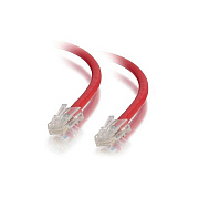 C2G 30ft Cat5e Non-boot Utp Cbl-red (00554)