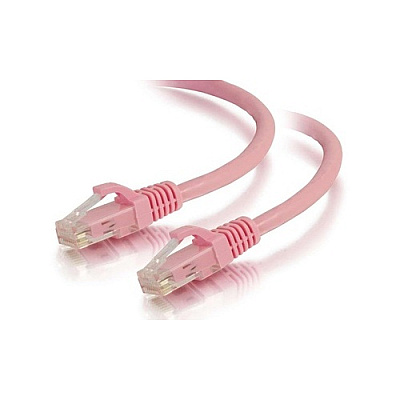 C2G 9ft Cat5e Snagless Utp Cbl-pnk (00500)