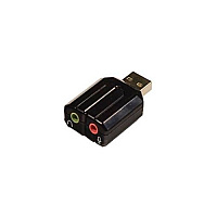 Syba Multimedia Usb Stereo Audio Adapter, C-media Chipse (SDCMUAUD)