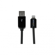 Startech.Com 1m Black 8-pin Lightning To Usb Cable (USBLT1MB)