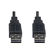 Tripp Lite 3ft USB 2.0 Hi-Speed Universal Reversible Connector Cable M/M 3' (UR020003)
