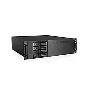 Istarusa 3u Matx 4x3.5 Hs Chassis Black (D340HNT)