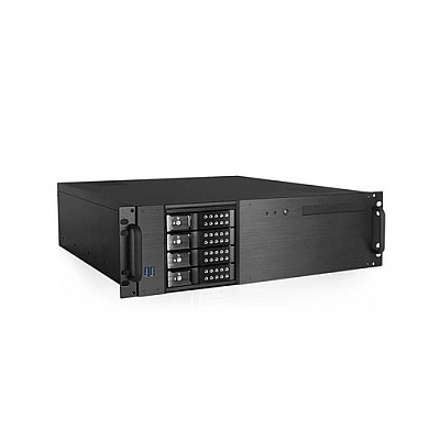 Istarusa 3u Matx 4x3.5 Hs Chassis Black (D340HNT)