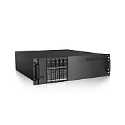Istarusa 3u Matx 5xhs 3.5 Chassis Black (D350HNT)