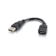 C2G 6 Inch Usb Extension Cable - Usb 2.0 (52119)