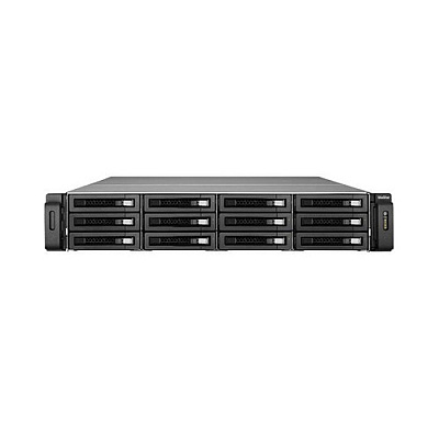QNap 12-bay 2u Nvr, 56-ch, Surveillance (VS12156URPPRO+US)