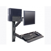 Innovative Office Products Vertical Wall Track With Monitor Arm (HM-WT004-800-104)