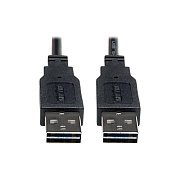 Tripp Lite 10ft USB 2.0 High Speed Reversible Connector Cable Universal M/M (UR020010)