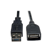 Tripp Lite 10ft Reversible Usb Extension Cable A/a (UR024010)