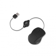 Emerge Technologies Retractable Optical Mouse-black (ETMOUSEBLK)
