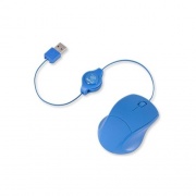 Emerge Technologies Retractable Optical Mouse-blue (ETMOUSEBU)