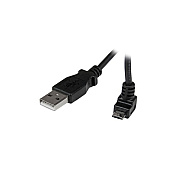 StarTech 2m Usb To Up Angle Micro Usb Cable (USBAUB2MU)