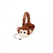 Emerge Technologies Retractable Animalz Monkey Headphones (ETAUDFMNKY)