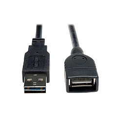 Tripp Lite 1ft Reversible Usb Extension Cable A/a (UR024001)