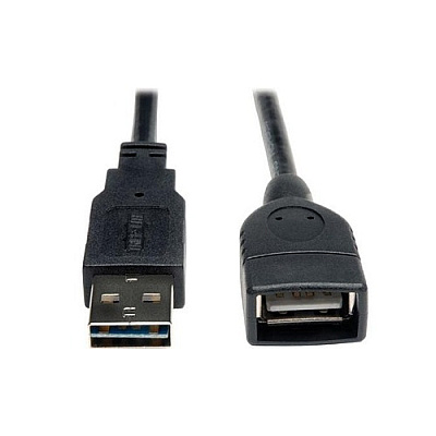 Tripp Lite 1ft Reversible Usb Extension Cable A/a (UR024001)
