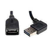Tripp Lite 18in Reversible Usb Cable Right Angle-a (UR02418NRA)