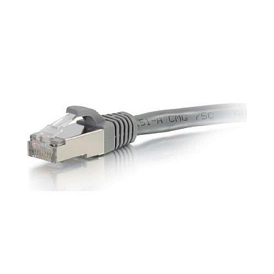 C2G 20ft Cat6a Snagless Stp Cbl-gry (00651)