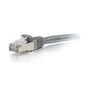 C2G 35ft Cat6a Snagless Stp Cbl-gry (00654)