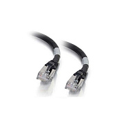 C2G 25ft Cat6a Snagless Stp Cbl-blk (00720)