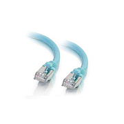 C2G 15ft Cat6a Snagless Stp Cbl-aqua (00752)