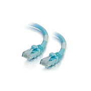 C2G 35ft Cat6a Snagless Utp Cbl-aqua (00773)