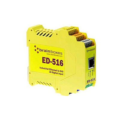 Brainboxes Ethernet To 16 Digital Inputs (ED516)