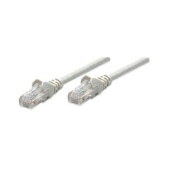 Intellinet 10 Ft Grey Cat5e Snagless Patch Cable (319768)