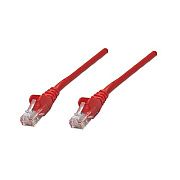 Intellinet 10 Ft Red Cat5e Snagless Patch Cable (319799)