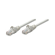 Intellinet 25 Ft Grey Cat5e Snagless Patch Cable (319867)