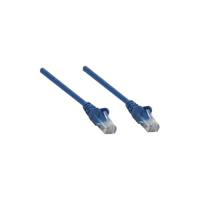 Intellinet 25 Ft Blue Cat5e Snagless Patch Cable (319874)
