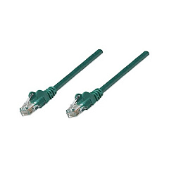Intellinet 25 Ft Green Cat5e Snagless Patch Cable (319881)