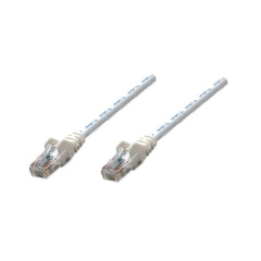 Intellinet 10 Ft White Cat5e Snagless Patch Cable (320696)