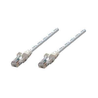 Intellinet 14 Ft White Cat5e Snagless Patch Cable (320702)