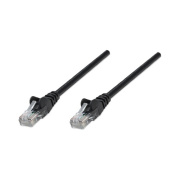 Intellinet 7 Ft Black Cat5e Snagless Patch Cable (320757)