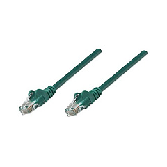 Intellinet 5 Ft Green Cat5e Snagless Patch Cable (338417)