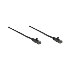 Intellinet 5 Ft Black Cat6 Snagless Patch Cable (342056)